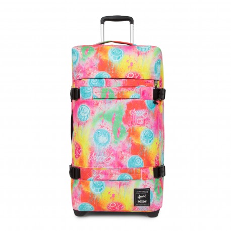 EASTPAK VALISE TRANSIT’R M FLUO CLOUDS 